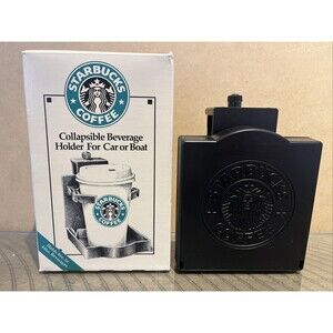 Vintage Starbucks Coffee Cup Holder Collapsible Adjustable Car/Truck/Boat RARE